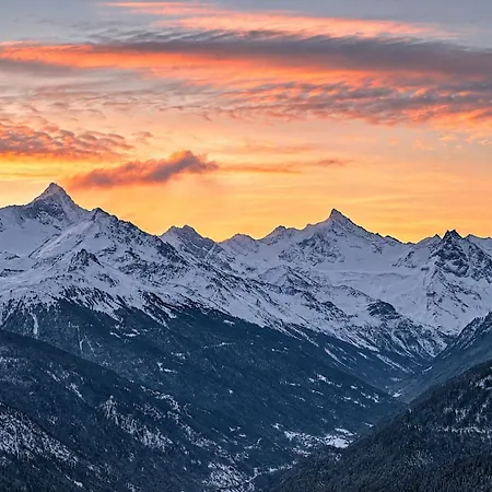 Peakline Panorama By Mrs Miggins Crans-Montana